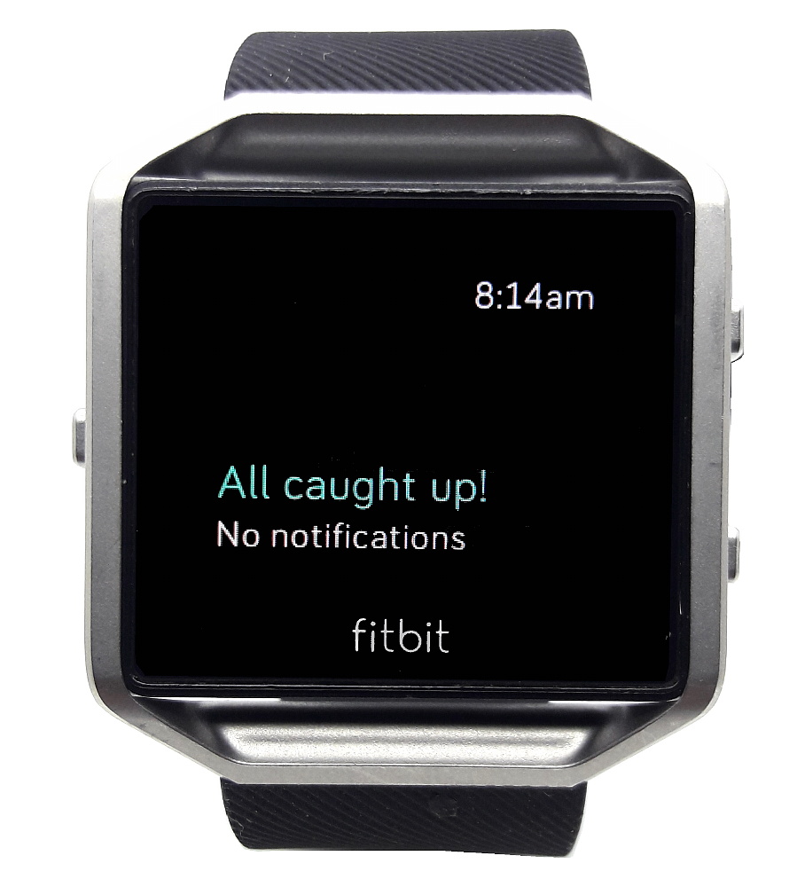 Fitbit Blaze 42mm Silver - Face 06