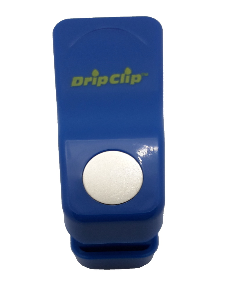 Drip Clip - Oil Dip Stick Wiper Blue 03